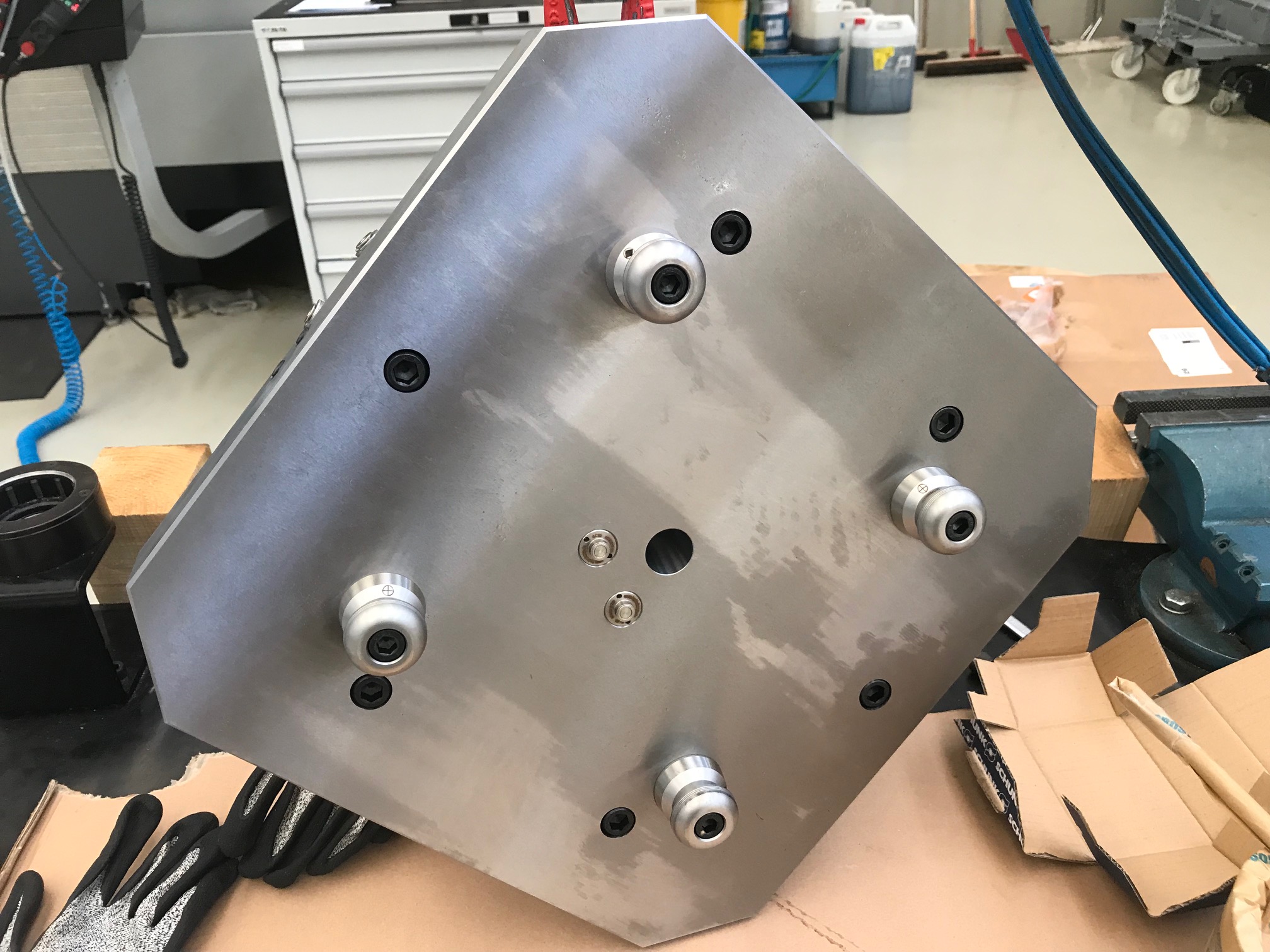 Pallet con passaggio aria